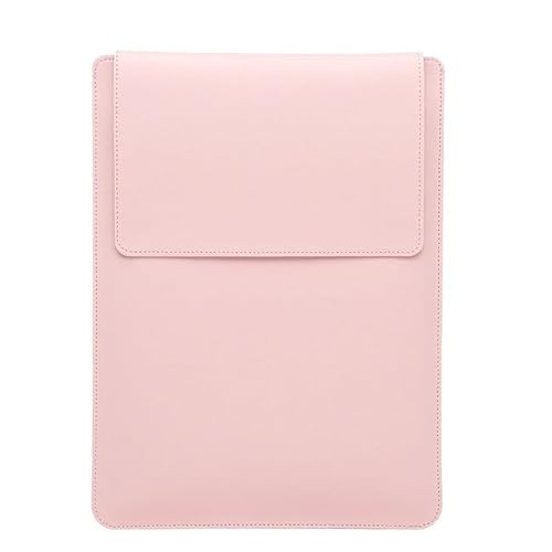 [TSYHNJMIK] ���߉\�ȃX�^���h Pu ���U�[���b�v�g�b�v�X���[�u�P�[�X�o�b�O �Ή�Macbook Pro Air 13 14 15 16 �C���` M5 M4 M3 M2 �J�o�[�ɓK���Ă��܂�(Pink,12-13 inch)