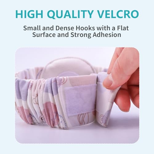Cinturón para Hernia Umbilical Bebé Ajustable Morado Pequeño miniatura 4