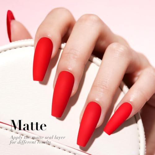 Image of AZUREBEAUTY 18ML Red Nail Polish