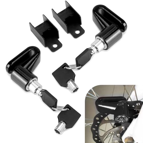 MOXRUQ 2 PCS Disc Brake Locks, Heavy Duty Bike...