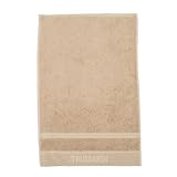 trussardi home linen telo bagno in pura spugna idrofila art. ribbon cm. 100x150 var. dove grey (tortora)