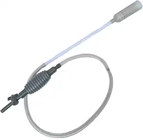 Sifão com Bulbo manual Limpeza de Aquário TPA Sifonador
