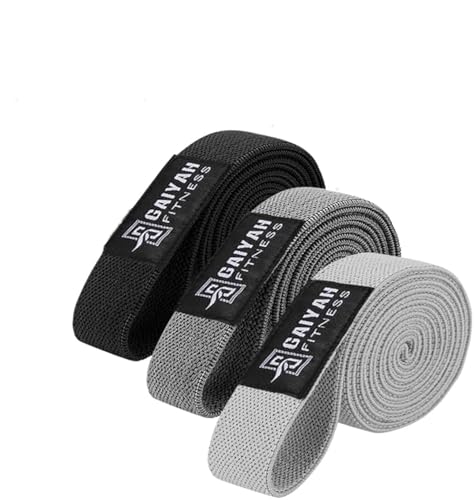 Image of Long Resistance Bands for Working Out Women, Fabric Resistance Band, Stretch Bands for Exercise Bands Resistance Bands Set for Physical Therapy, Elastic Bands for Exercise