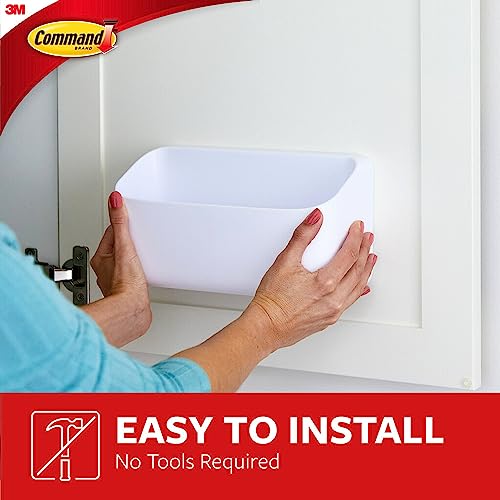 Command 10 Lb Large Organizing Caddy with 4 Strips, 9.91" x 3.38" x 5.15", Heavyweight Dam - image 8