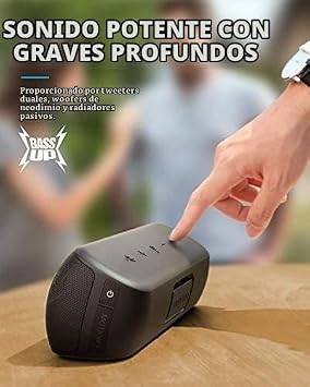 soundcore by Anker Motion+ Hi-Res Bluetooth Speaker, 12h, IPX7