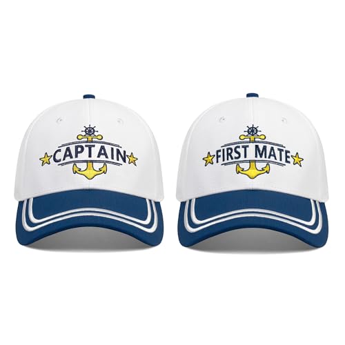 Image of Captain Hat for Men Women,Cool Boat Gifts for Boat Owners,Boating Gifts Accessories for Dad