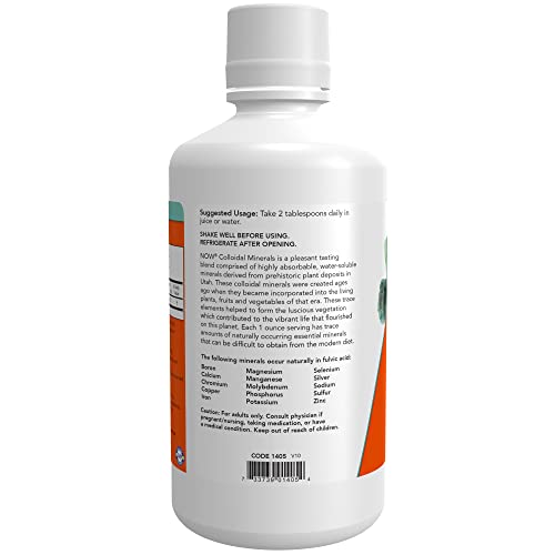 Now Foods 1405 Supplements, Colloidal Minerals Liquid thumb #2