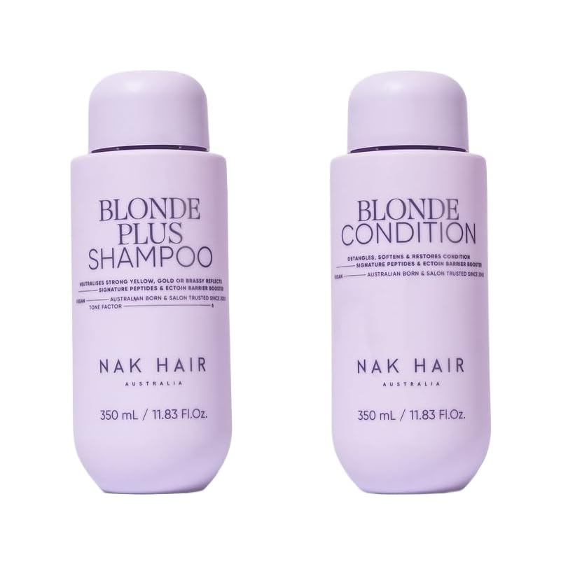 NAK Signature Blonde Plus Duo|Shampoo & Condition 350ml