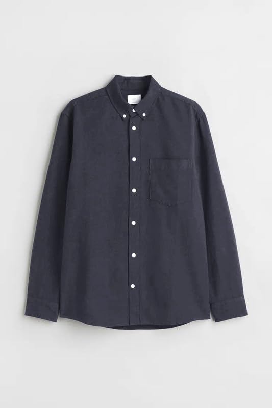 Image of BE ACTIVE Men's Oxford Cotton Lycra Casual Shirt || Men Stylish Shirt || Full Sleeves || Simple Shirt for Men || Timeless Style & Comfort