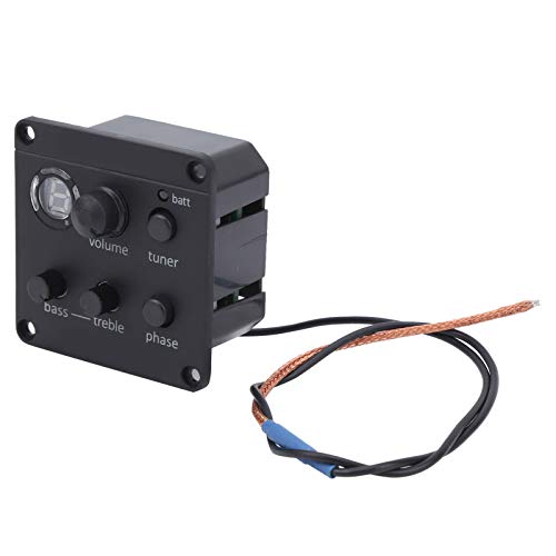 GYZOUKA Pastilla de Guitarra Acústica Preamplificador Amplificador Ecualizador Sintonizador Pastilla...