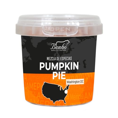 Pumpkin Pie 60 g - La Mezcla de Especias Pumpkin Pie es un blend aromático perfecto para crear postres y bebidas con un inconfundible sabor otoñal.