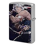 鬼滅の刃 ライター アーマー ZIPPO兼用ケース 軽量 登山 キャンプ ライター 小型 防風 シルバー ジッポライター 交換用外側ケース 誕生日 記念日 プレゼント 防水 登山 キャンプ サイクリング