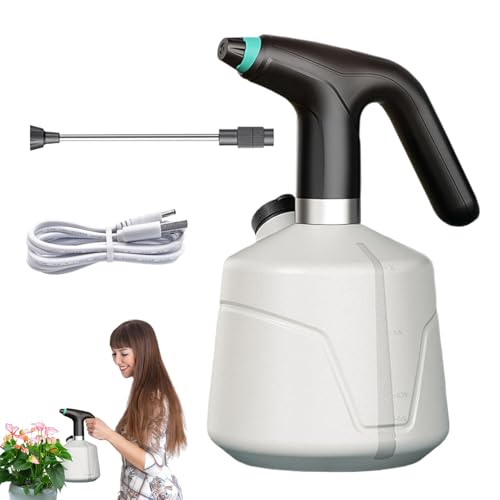 CGACCSD Pulverizador Eléctrico, Vaporizador Jardín Automático | 2 litros Pulverizador de Jardín Recargable para Hidroponía Limpieza Exterior Terraza Fertilización y