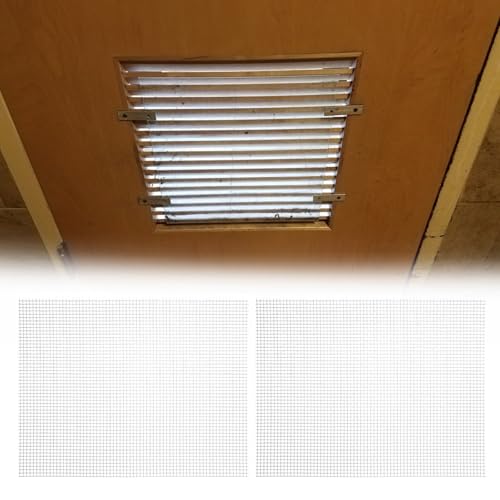 Malla metálica para ventilación de acero inoxidable Mipcase, pack de 2 piezas 6