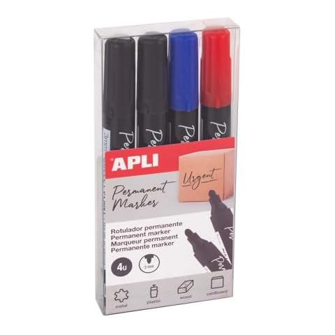 APLI Marqueurs permanents 19685-4 Cover