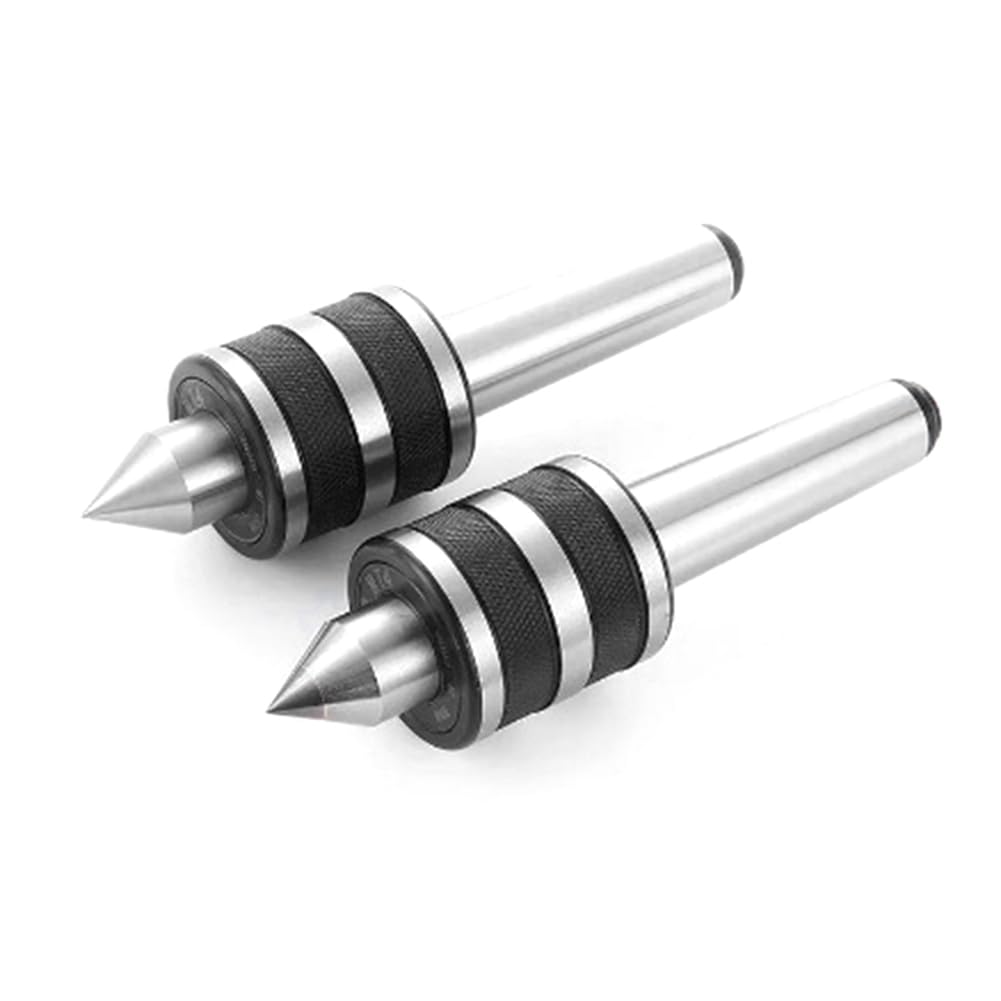 IJSDNVJNDX 2pcs MT3 Live Center Lathe Milling Center Live Revolving Center Medium Lathe for CNC Lathes Machine Tool Accessory
