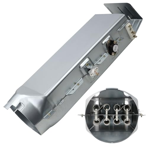 DC93-00154A Dryer Heating Element Assembly (3 Wire) Fit for samsung Dryer DV45K6500EV/A3 DV48J7770EP/A2 DV52J8700EP/A2 DV45K6200EZ/A3 DV50K8600EV/A3 etc. Part Replaces AP5582094 PS4216214 3282568