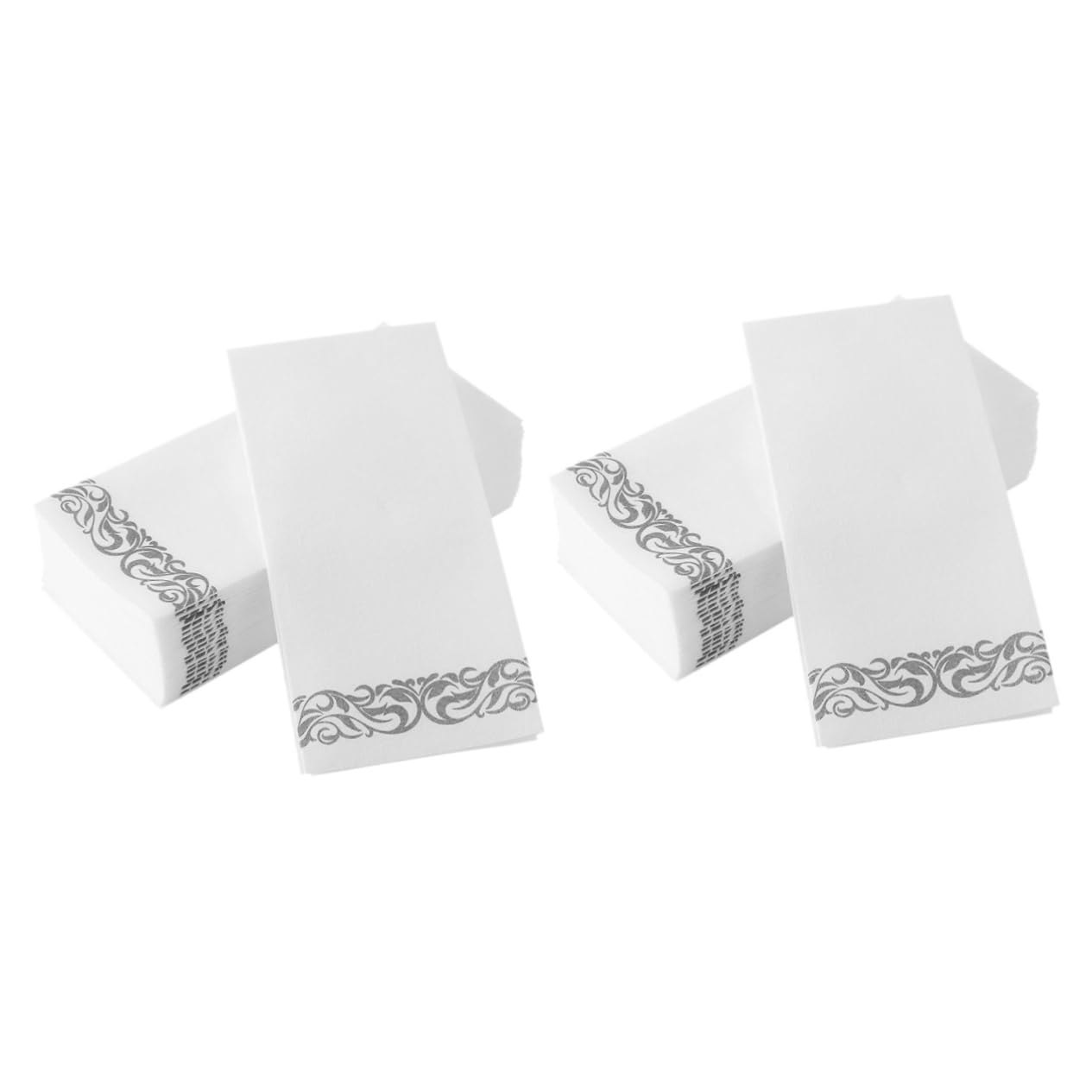 Healeved 50piezas Servilletas Desechables Decorativas Para Fiestas y Bodas Servilletas Alta Absorción Para Uso Casa y Restaurantes Diseño Elegante Para Decoración De Mesas