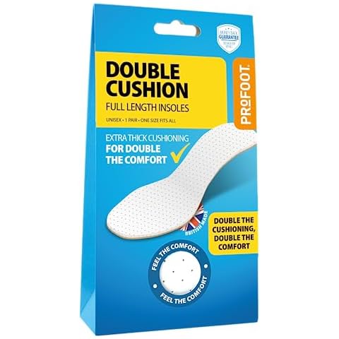 Profoot Double Cushion Insoles for Comfort Cover