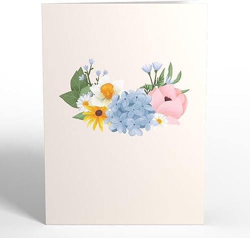 Miniatura 4 de Lovepop Tarjeta desplegable de cesta de hortensias, 5 x 7, tarjetas de cumpleaños desplegables para mujeres, tarjeta de felicitación para todas las