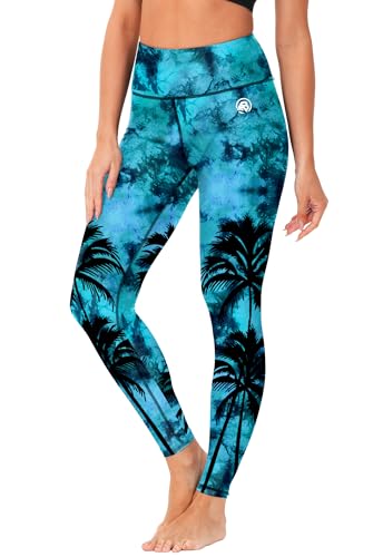 Image of AOBUTE Women Swim Pants UPF 50+ Rash Guard Pants High Waisted Swimming Leggings