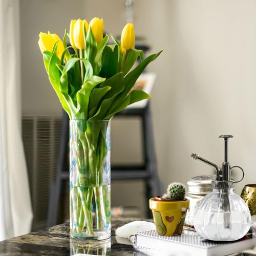 Vase incassable pour fleurs plastique blanc de table de mariage - 6