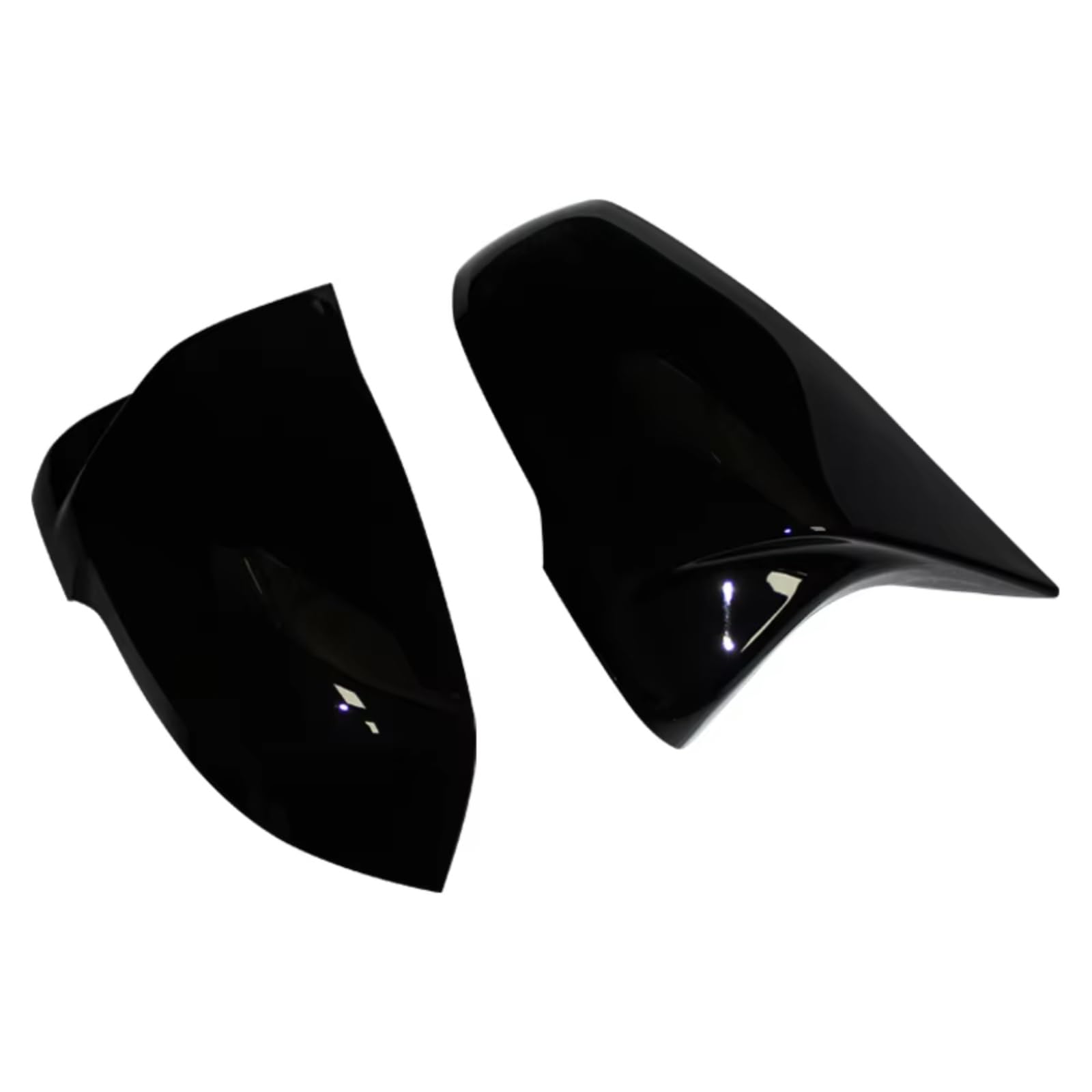 Calotte Degli Specchietti Per BMW Serie 1 2 F45 F40 Z4 G29 X1 F48 F49 X2 F39 Copertura Specchietto Retrovisore in Fibra di Carbonio Copertura Specchio(Bright black)