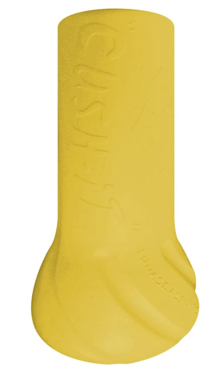 Luna Sea Cush It Big Game Floating Foam Rod Butt Cover for Balance, Sensitivity and Comfort - Yellow