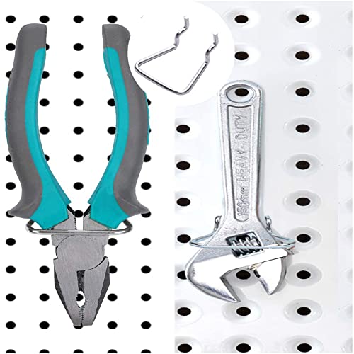 Deekoudt Hanger Shelf Display Hook, 20 Stainless Steel Hooks, Store, Supermarket, Workshop Hanger Pliers thumb #4