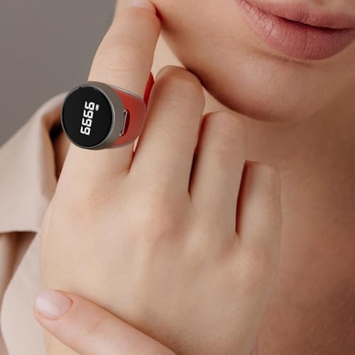 Image of Tasbih Counter Zikr Rings, Smart Tasbeeh Counter, Rechargeable Electronic Digital Tasbih Counter Rings 3 Size(18 /20 /22mm), Finger Counter for Muslims, Prayer, Reminder