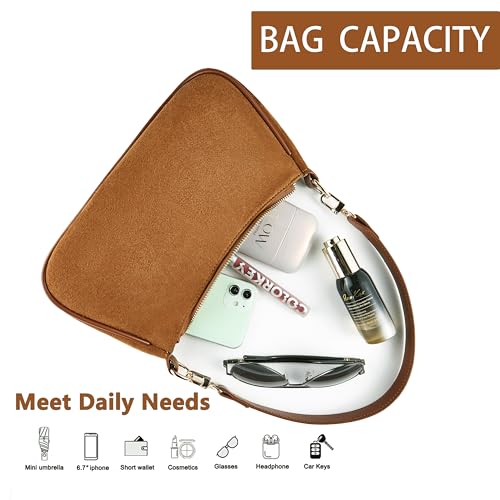 Image of VODIU Clutch Tote Handbags with 2 Removable Straps and Zipper Closure Crossbody Bags Shoulder Purse Handbag for Women