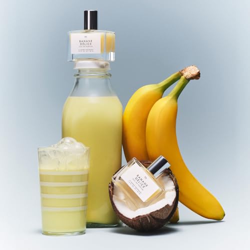Image of Le Monde Gourmand Banane Delice Eau de Parfum, Banana Milk & Whipped Vanilla Perfume, Gourmand Solar Fragrance for Women, Vegan & Cruelty Free, 1 fl oz (30 ml)