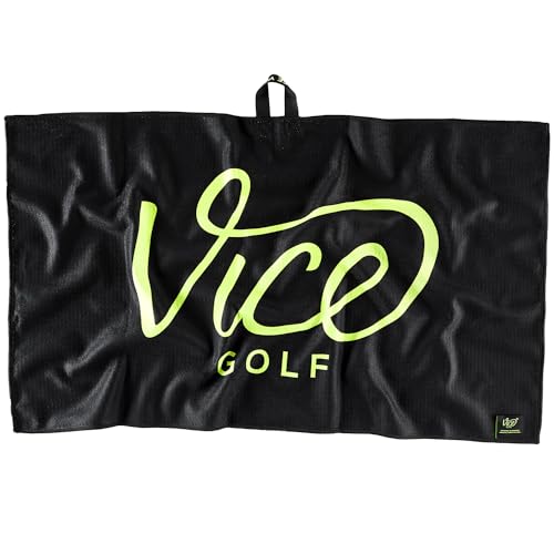 Vice Golf Shine Microfiber Golf Towel