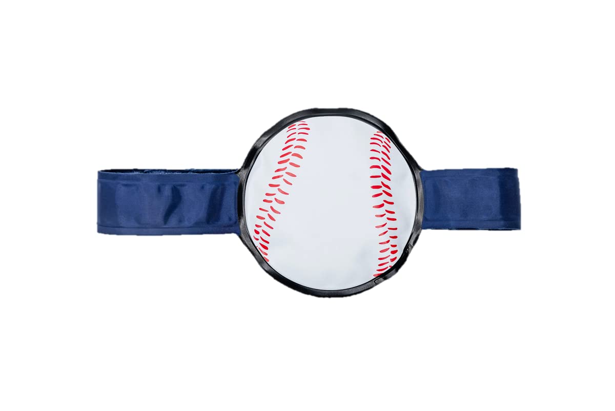 GooseEgged - Hands Free Ice Pack for Kids; Kids Ice Pack, Ice Packs for Kids, Kids Ice Packs for Boo Boos - for Bumps and Temperatures; Baby Shower and Registry Essential (Baseball)