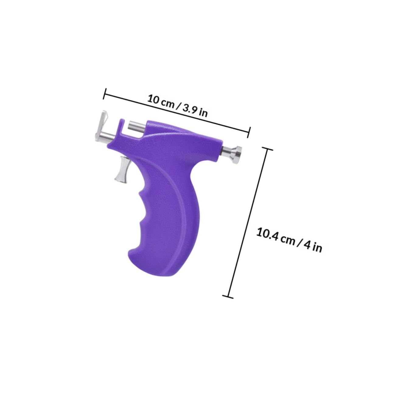 Pistola per Orecchi in Acciaio Inossidabile, Strumento di Sicurezza