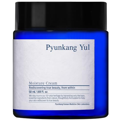 Pyunkang Yul PKY Moisture Cream for Deep Hydration with fresh finish Lightweight face moisturizer for daily use Minimal Ingredients Zero-Irritation Korean Skincare (1.69 Fl.Oz 50ml)
