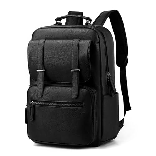 Mens Backpack Men's Shoulder Backpack Business Commuter Bag for Camping Outdoor Sport,Noir-40x18x28cm