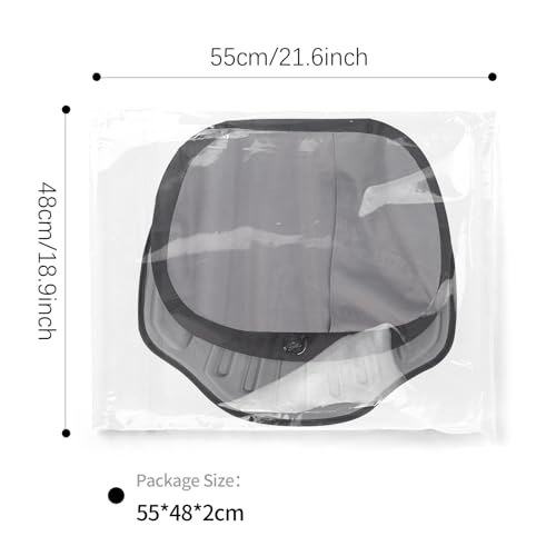 Asiento de canoa impermeable con respaldo ajustable para tabla de remo inflable 5
