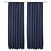 Produktbild Beautissu 2er Set Gardine Thermovorhang Amelie 140x245 cm Blau - Kräuselband Gardinen mit Kälteschutz & Wärmeisolierend - Thermogardine mit Universalband, Verdunkelungsvorhang Wohnzimmer