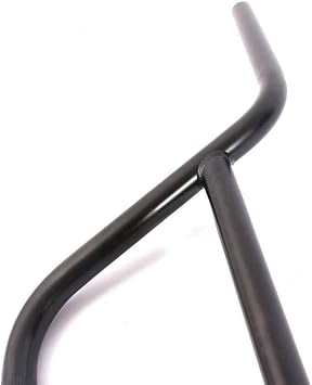 KHE PRISM BMX Handlebar 9 Black 812 g HiTen Steel