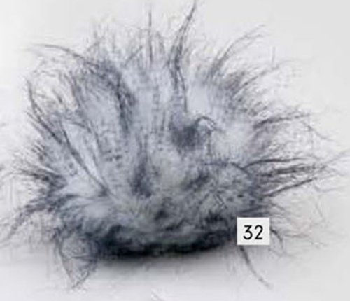 Gründl Wolle - Pompon di pelo, taglia L (12 cm) 32
