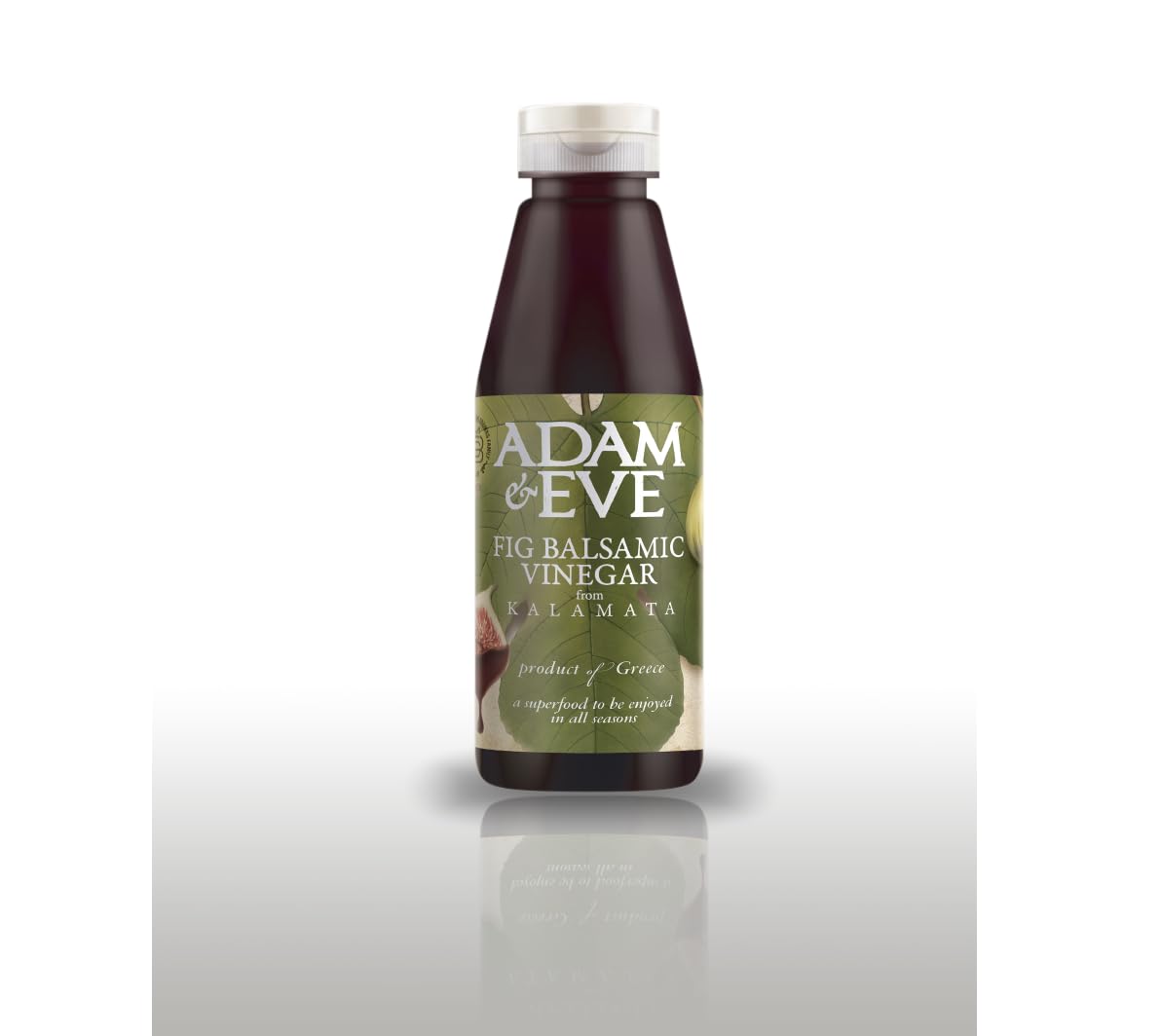 Set premium grec pour salade – Huile d’olive extra vierge de Kalamata AOP & Vinaigre balsamique à la figue – 2 x 250ml – Faris & Adam&Eve – Duo gourmet pour salades, vinaigrettes et marinades.