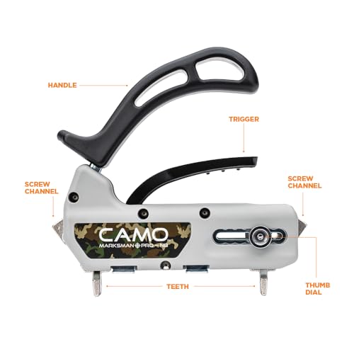Herramienta CAMO Pro Nb con guiado lateral de precisión para tablones estrechos 3