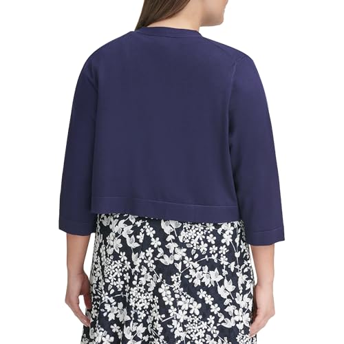 Image of Tommy Hilfiger Womens Button Sleeve Shrug
