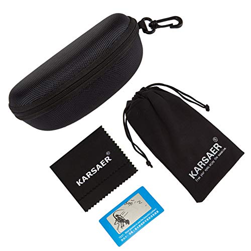 Karsaer Flat Top Tr90 Polarized Sports Men Sunglasses Vintage Square Cycling Running Fishing Golf Hiking Sports Glasses #TOP5