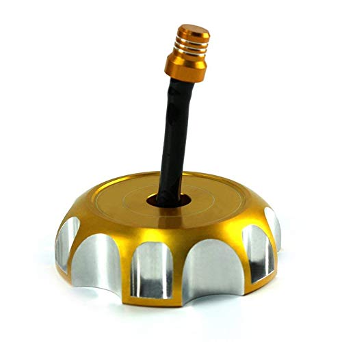 Buy DOSON Fuel Tank Cap CNC Yellow With Breather Valve Aluminum For XR