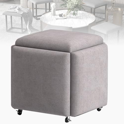 KCYXSMAX Taburete De Silla De Sofá Apilable