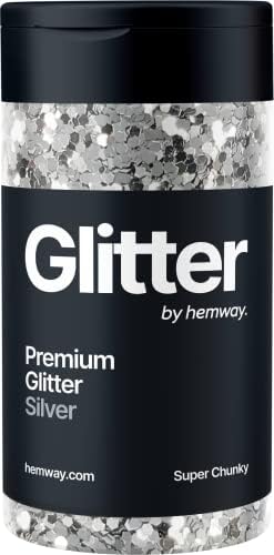 Hemway Rose Gold Glitter Fine 130g/4.6oz Powder Metallic Resin Craft Glitter Flake Sequins for Epoxy Tumblers, Hair Face Body Eye Nail Art Festival, DIY Party Decorations Paint