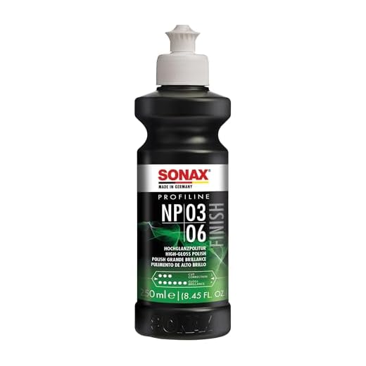 SONAX PROFILINE NP 03-06 (250 ml) zum professionellen Polieren von matten und verkratzten Lacken | Art-Nr. 02081410