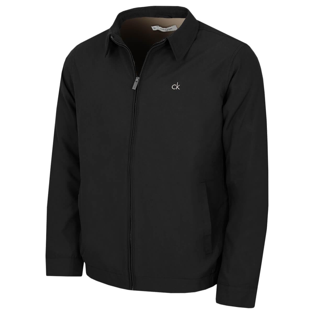 Calvin Klein Men's Black Hawkins Classic Stylish Jacket - Xxl